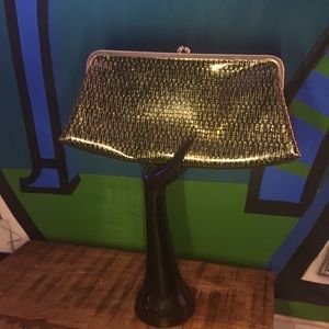 Vintage clear evening bag